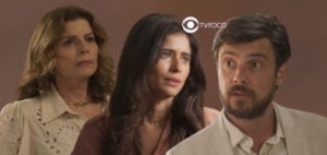 Mar do Sertão - Tertulinho encurrala a mãe, Candoca desconfia de Pajeú e José promete 'degolar' Joel (Foto: Reprodução / Globo / Montagem TV Foco)