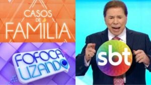 Casos de Família, Fofocalizando, SBT e Silvio Santos (Fotos: Reprodução/ Montagem)