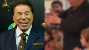 Silvio Santos emociona em discurso de aniversário (Reprodução: Instagram)