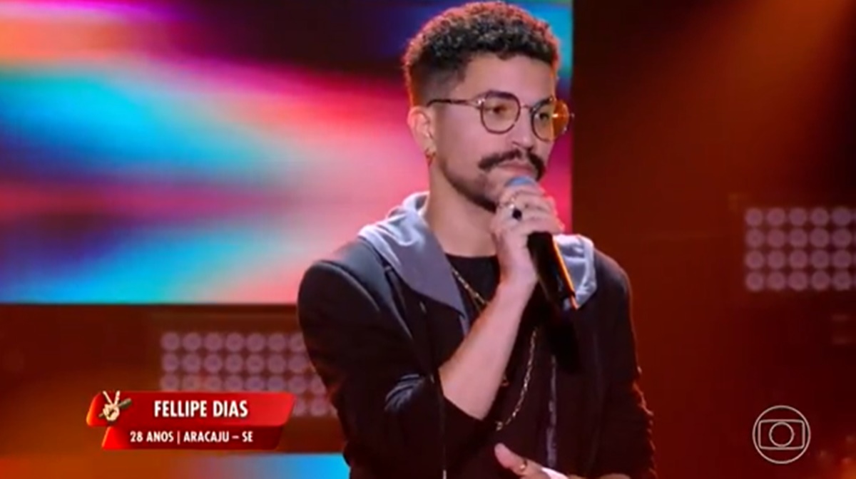 Fellipe Dias emocionou jurados técnicos no reality musical da Globo (Reprodução)