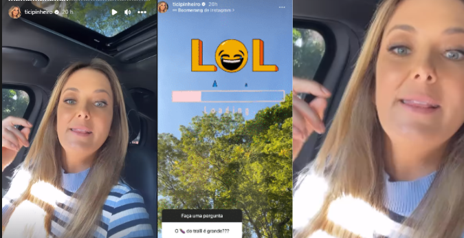 Ticiane Pinheiro recebe pergunta sobre tamanho de membro íntimo de César Tralli e expõe tudo: "Cara de pau"