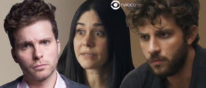 Travessia - Caíque se estranha com Oto, Guida cai em golpe de Sara e Ari vai até a casa de Dante (Foto: Reprodução / Globo / Montagem TV Foco)