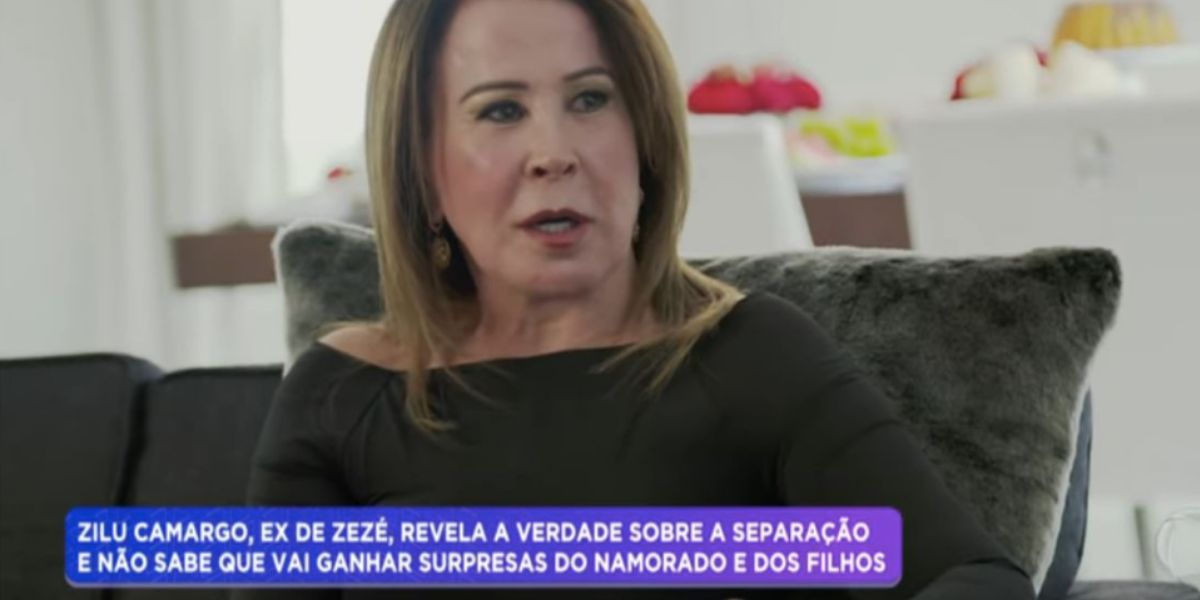 Durante entrevista, Zilu admitiu que ficou quatro horas dentro do carro para pegar mentira de Zezé Di Camargo, que estava tendo uma relação extraconjugal (Foto: Reprodução / Google) 