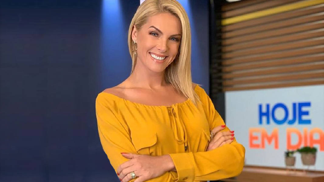 Ana Hickmann no 'Hoje em Dia' (Foto: Divulgação/ Record TV)