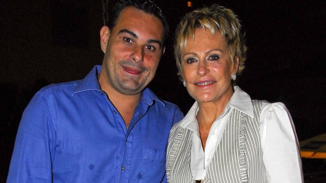 Ana Maria Braga e seu ex Marcelo Frisoni - Foto Reprodução