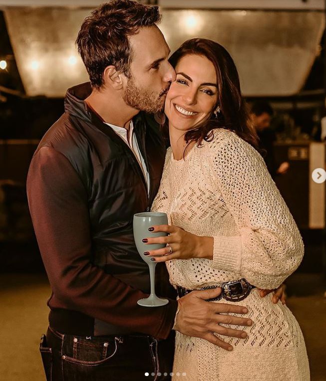 Rodrigo Santoro e Mel Fronckowiak - Foto Reprdução Instagram