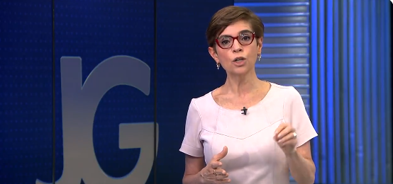 No Jornal da Globo, Renata Lo Prete fala sobre desentendimento e entrega novas provas importantíssimas para o Brasil  - Foto Reprodução