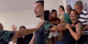 Carlinhos Maia surge no meio de ritual, é levado ao chão por mulher e tem crise em vídeo Deixa ele - Foto Reprodução