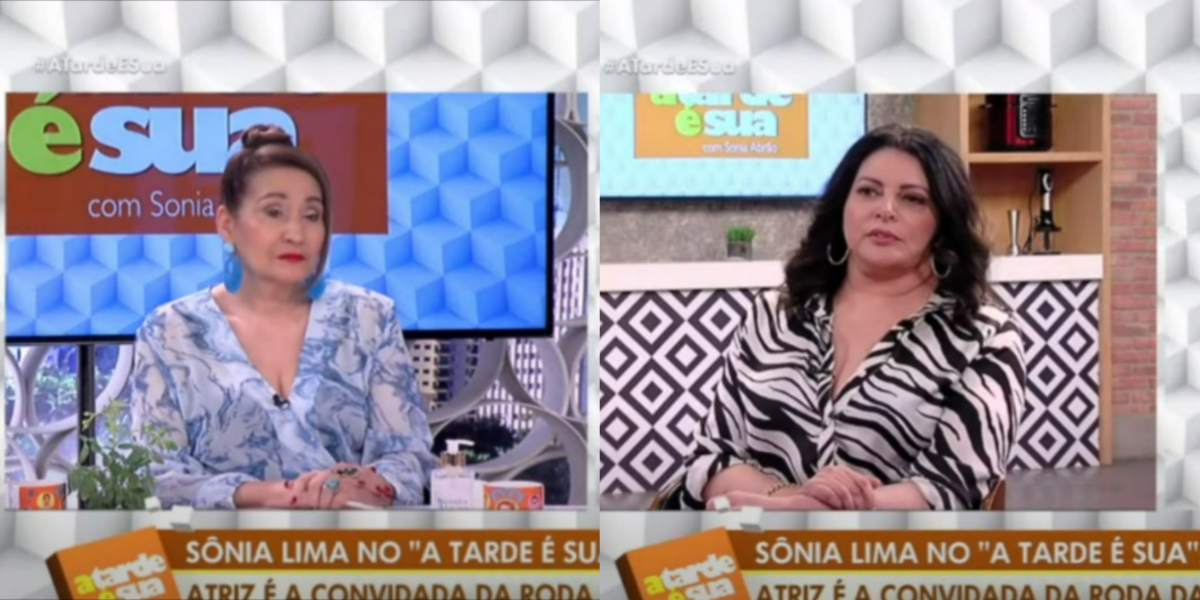 Sonia Lima falou sobre morte de Wagner Montes no "A Tarde é Sua" (Foto: Reprodução/RedeTV!)