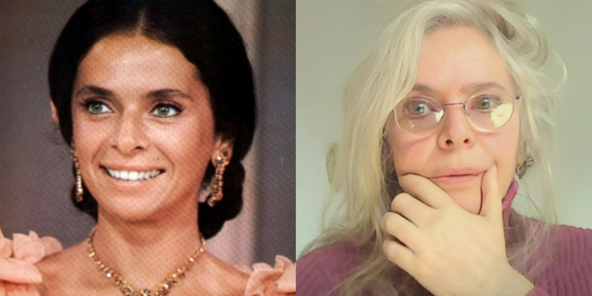 Carmen Monegal antes e atualmente (Foto: Reprodução/TV Globo/Redes Sociais)