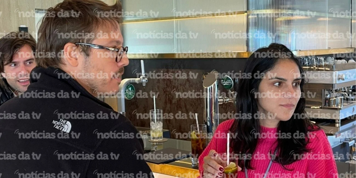 Fabio Porchat e Priscila Castello Branco (Foto: Reprodução/Notícias da TV)