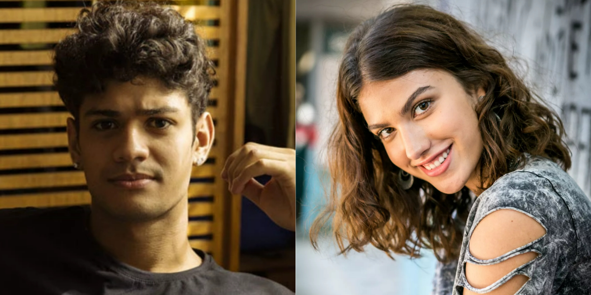 Gabriel Santana em "Pantanal" e Giovanna Grigio em "Malhação: Viva a Diferença" (Foto: Divulgação/TV Globo)