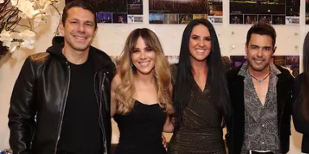 Marcus Buaiz, Wanessa, Graciele Lacerda e Zezé di Camargo - Foto Reprodução