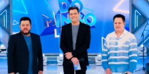 Bruno e Marrone no programa de Celso Portiolli - Foto Lourival Ribeiro / SBT