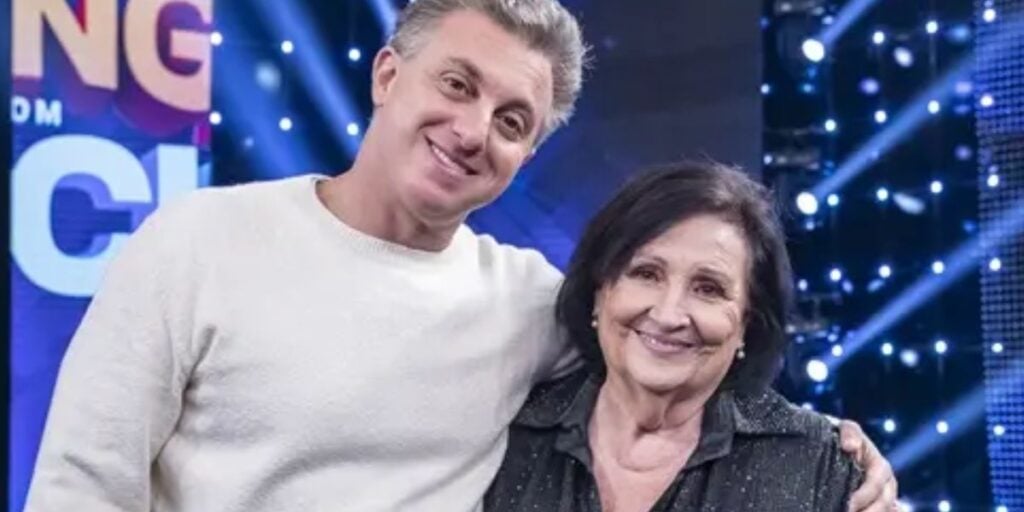 Dona Déa é presença constante no 'Domingão' (Foto: Reprodução Globoplay)