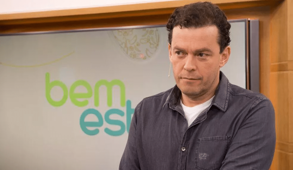 Fernando Rocha enquanto apresentava o 'Bem Estar', na Globo (Foto: Divulgação)