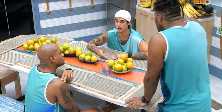 O clima esquentou no BBB23 entre Fred Nicácio e Gabriel Tavares (Foto: Reprodução)