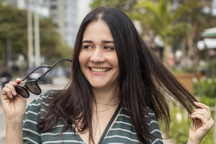 Personagem Guida de Travessia (Foto: Reprodução, Globo)