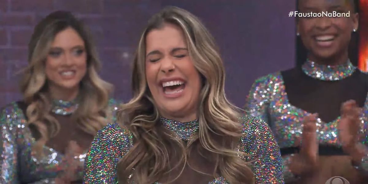 Mayara, bailarina do Faustão (Reprodução)