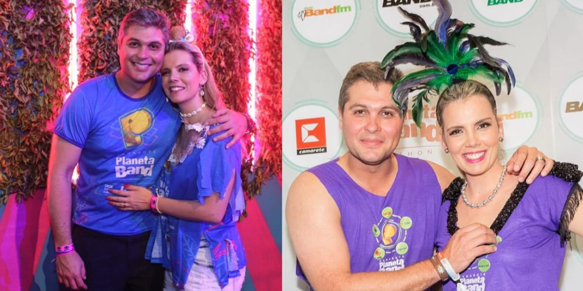 Joel Datena e a esposa Mel são muito recatados e raramente surgem nos holofotes da mídia (Reprodução: Instagram)