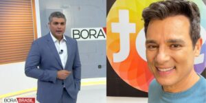 Joel Datena é sincero ao citar programa de Celso Portiolli na Band (Reprodução: Montagem TV Foco)