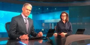 Jornal Nacional William Bonner e Renata Vasconcellos recebem este valor mensalmente da Globo - Foto Reprodução