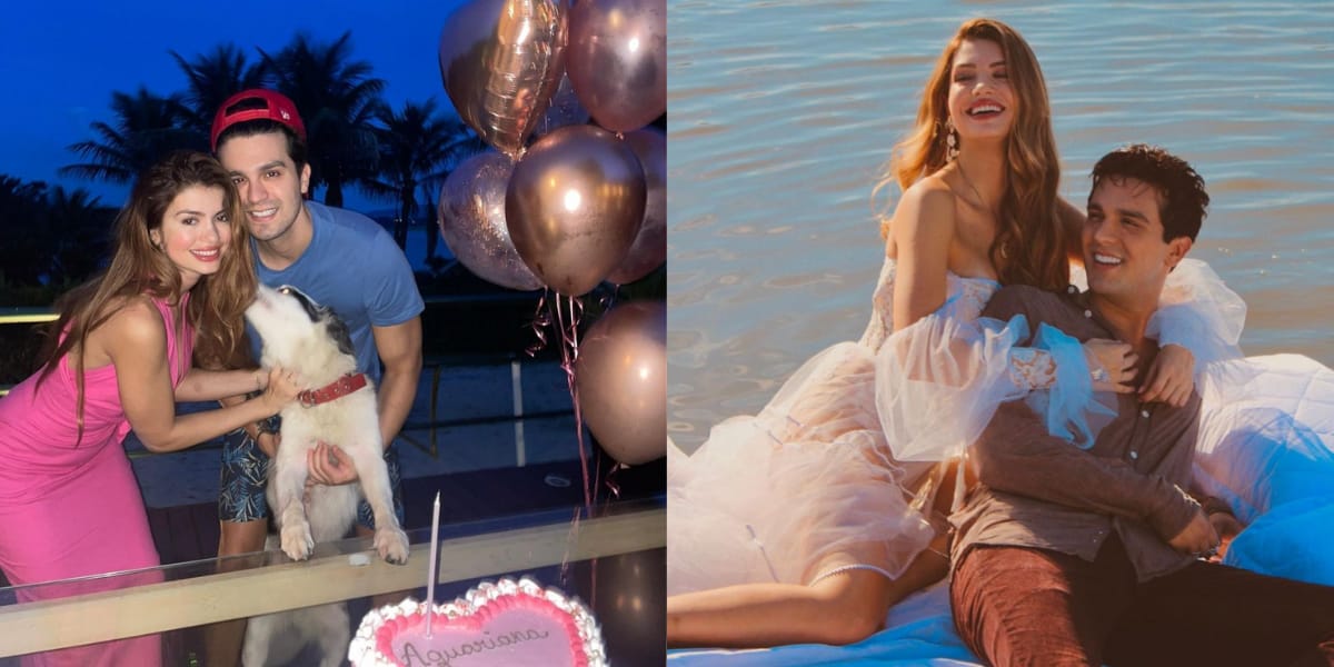 Luan Santana fez uma linda declaração no dia do aniversário de sua amada, Izabela Cunha (Reprodução: Instagram)