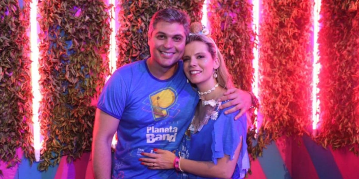 Mel e Joel Datena mantém a vida pessoal longe dos holofotes e raramente surgem em público (Reprodução: Instagram)