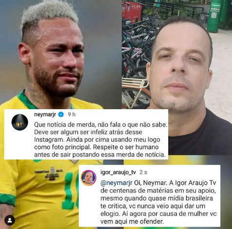 Neymar explode com notícia sobre sua ex, e defende Bruna em público em meio à reconciliação - Foto Reprodução Instagram