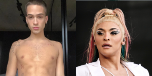 Pabllo Vittar não se aguenta ao ver João Guilherme sem camisa  (Foto: Divulgação)