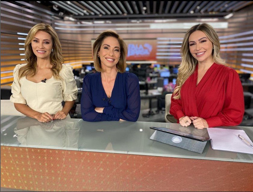 Patrícia Costa, Neila Medeiros e Talitha Oliveira na última edição do Fala Brasil