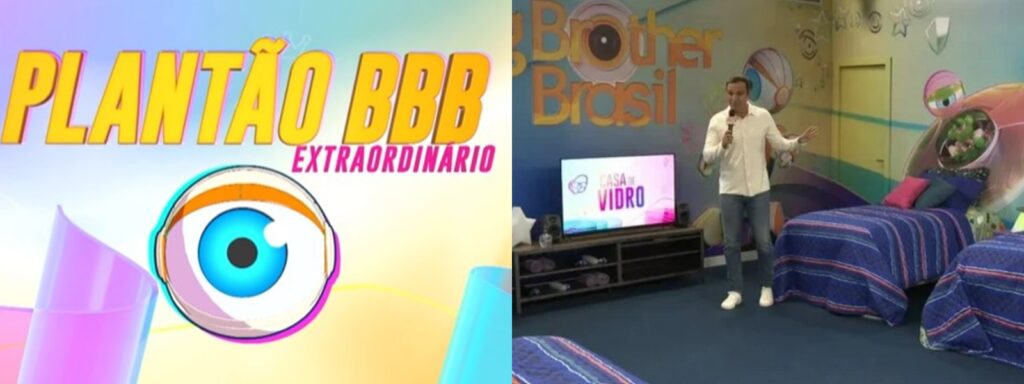 Plantão BBB colocou Tadeu Schmidt no meio do capítulo de Travessia