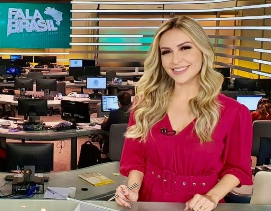 Thalita Oliveira deixou de integrar o time de apresentadores do Fala Brasil