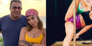 Imagem do post Pai de Anitta, aos 58 anos, exibe fotos com nova namorada novinha e corpão da moça impressiona