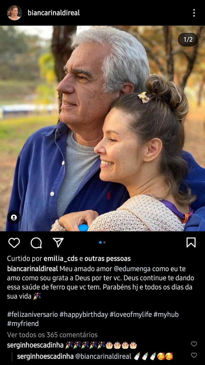 Publicação de Bianca Rinaldi (Foto: Reprodução/ Instagram)