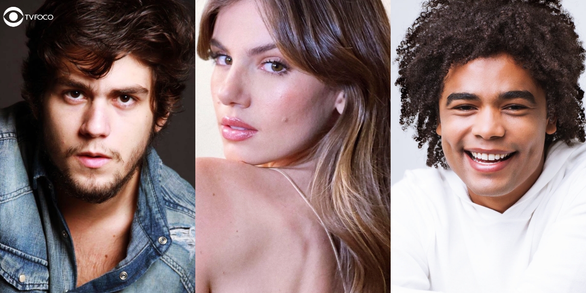 Daniel Rangel, Camila Queiroz e Diogo Almeida de Amor Perfeito 