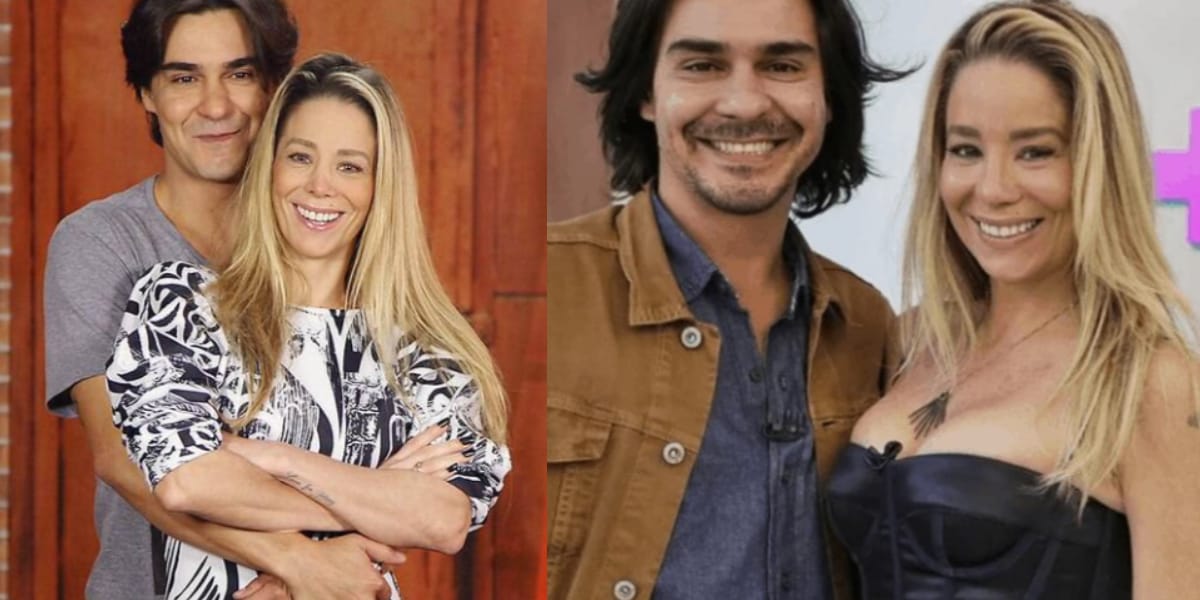 André Gonçalves e Danielle Winits (Reprodução: Montagem TV Foco)