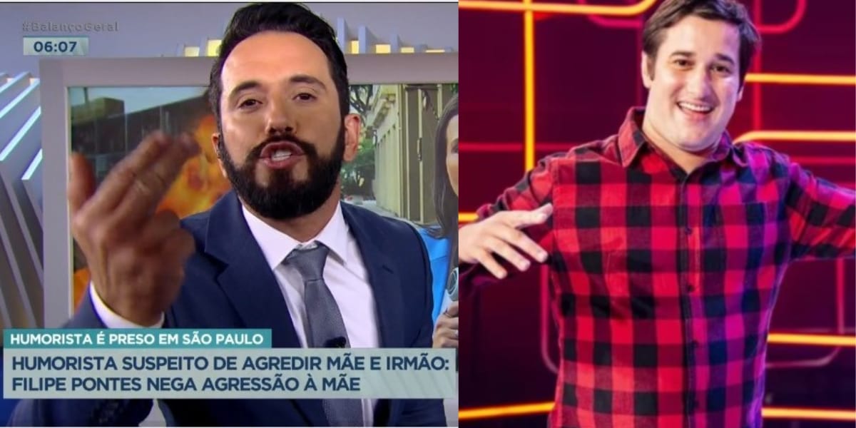 Dionísio Freitas e Filipe Pontes (reprodução: Montagem TV Foco)