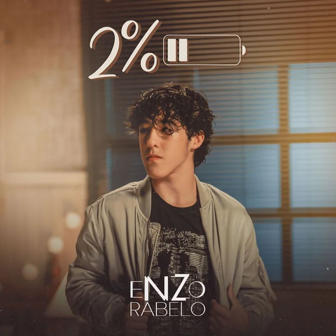 Álbum do single 2% produzido por Enzo Rabelo (Reprodução - Youtube)