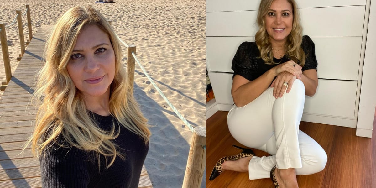 Flávia Freire era considerada uma das jornalistas mais lindas da Globo (Reprodução: Instagram)