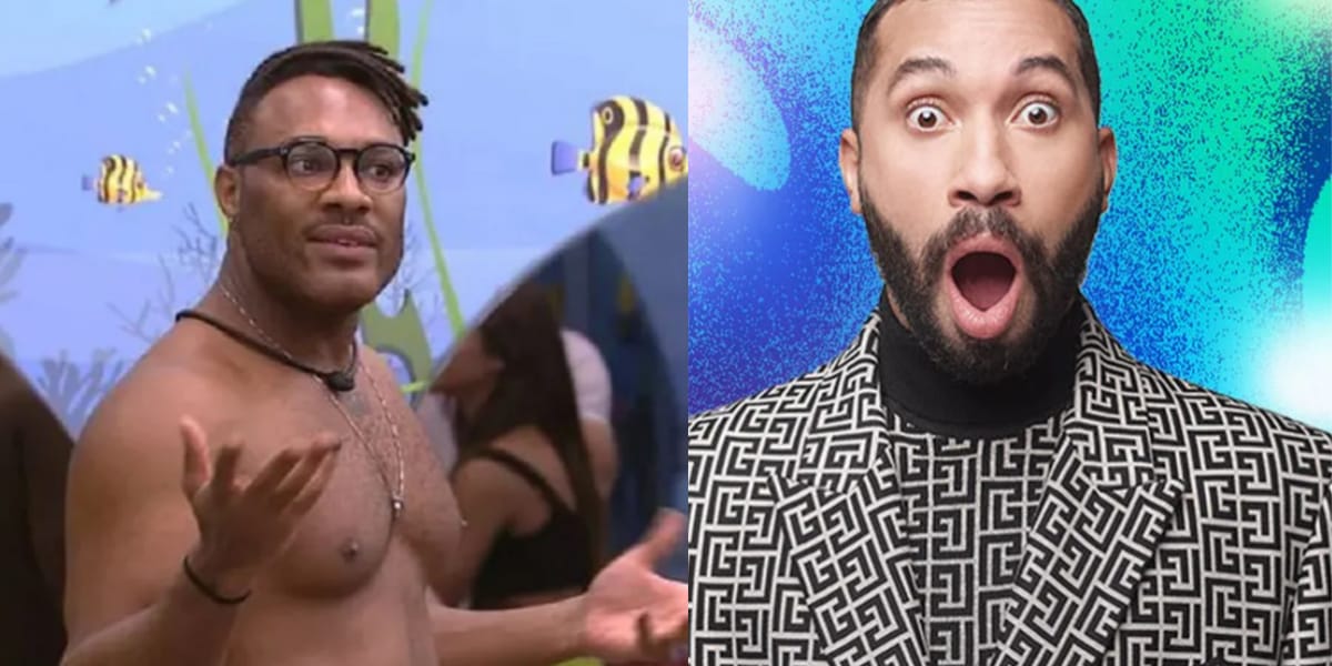 Fred Nicácio fala sobre Gil do Vigor no BBB23, que retrucou nas redes sociais (Reprodução: Montagem TV Foco)