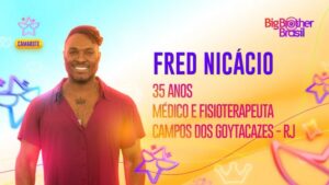 O médico Fred Nicácio é mais um confirmado no reality (Foto: Reprodução / Gshow)