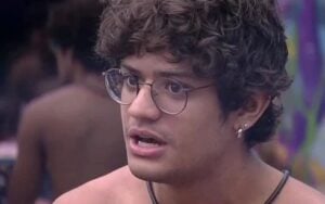 BBB23 - Gabriel revela para Bruna Griphao que beija, mas não transa com homens e se define como birromântico (Foto: Reprodução / Globoplay)