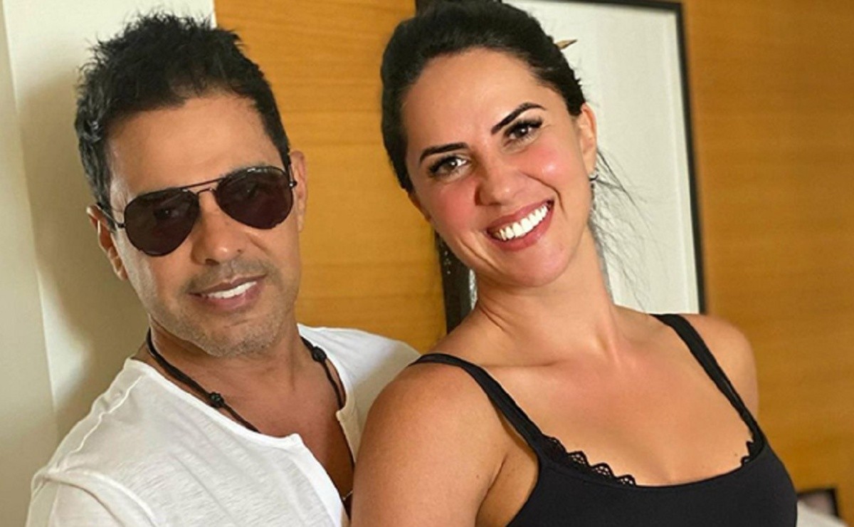 O famoso cantor sertanejo, Zezé Di Camargo, revela que Graciele não terá direito a herança e esposa responde - Foto Reprodução