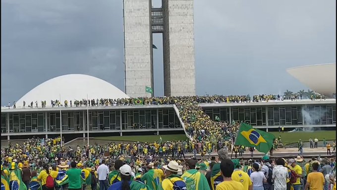 Invasão Palácio do Planalto - Foto: Reprodução