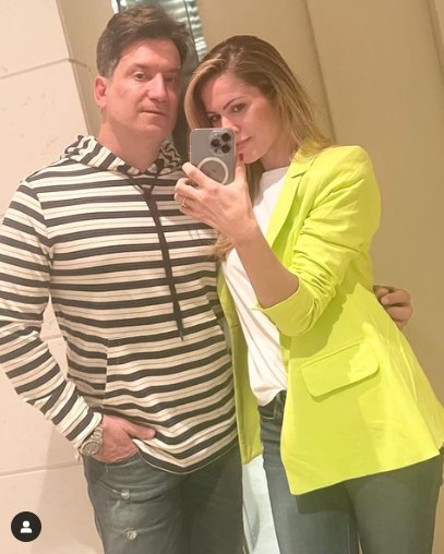 Luís Carlos Jr e Jacqueline Brazil, da Globo, são um casal desde 2020 (Foto: Reprodução)