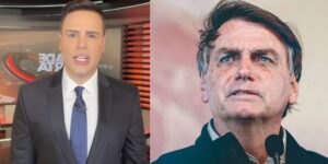 Luiz Bacci e Jair Bolsonaro (Reprodução: Montagem TV Foco)