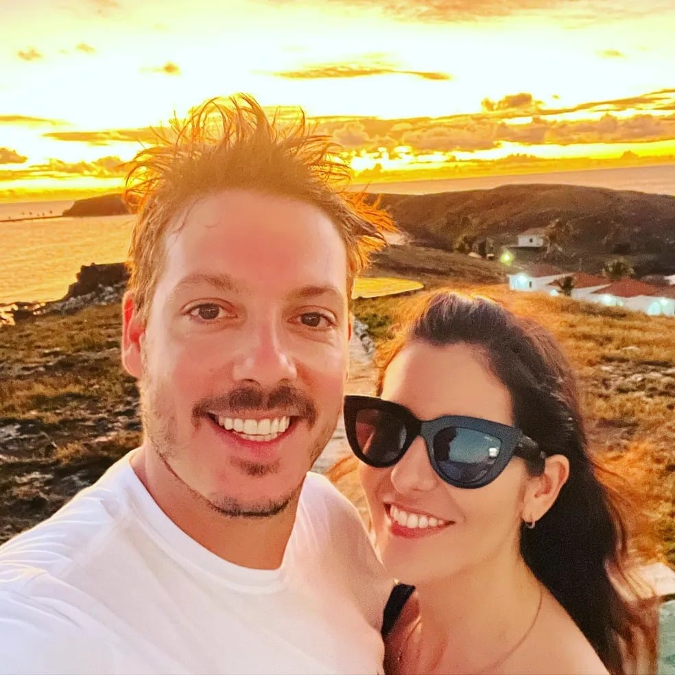 Fábio Porchat e Nataly Mega anunciaram fim do casamento em janeiro