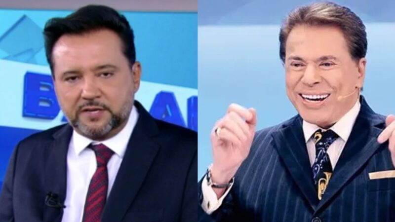 In the Palanzo Giral, Geraldo Luis breaks protocol and talks about Silvio Santos and talks about a businessman's invitation to Carlos Nascimento to temporarily return to SBT (Photo: Transcript / Recording)