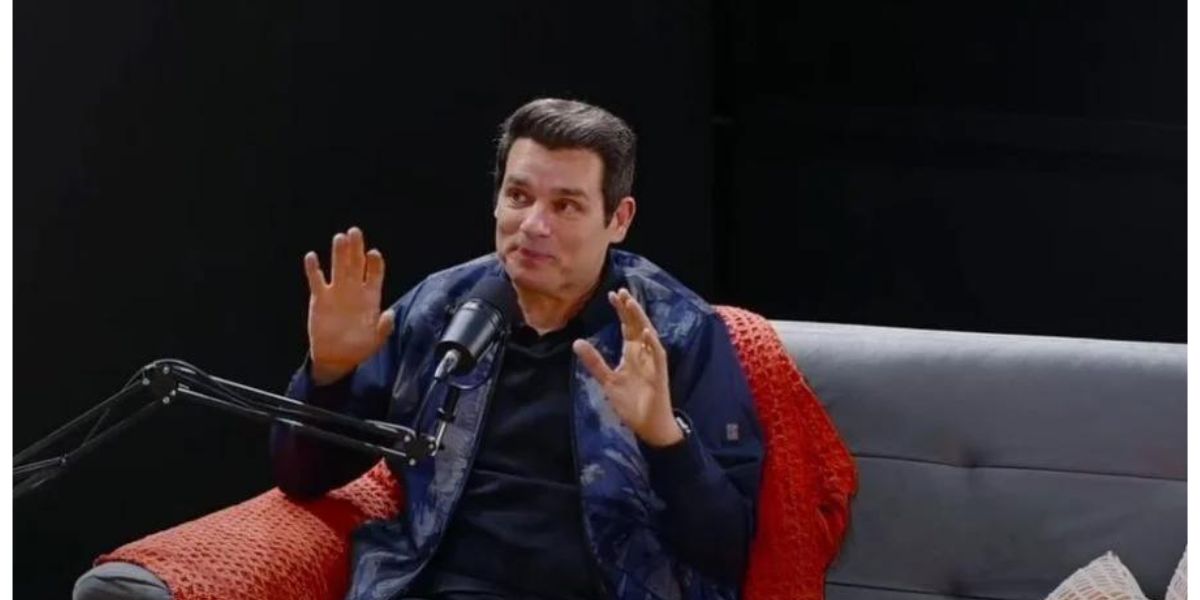 Celso Portiolli no "Pod é Nosso" (Foto: Reprodução / YouTube